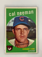 Chicago Cubs Catcher Cal Newman Card