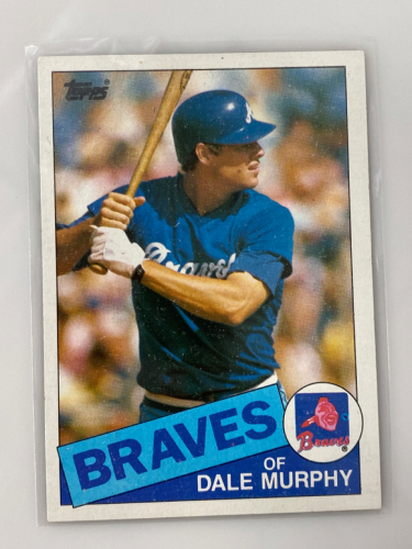 1985 Topps 320 Braves Dale Murphy Baseball Card