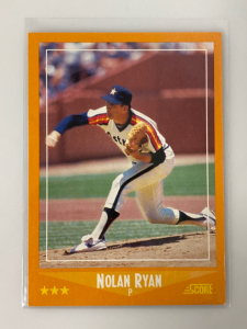 1988 Score Nolan Ryan P Baseball Card