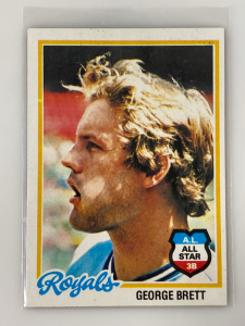 1978 Topps A.L. All Star 3B George Brett Baseball Card