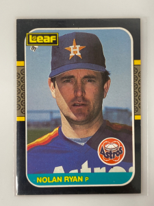 1987 Leaf 257 Lynn Nolan Ryan, Jr Baseball Card