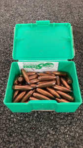 Partial Box Sierra 25 Cal Spitzer Boat Tail Bullets