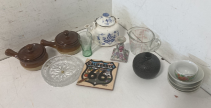 Assorted Collectible Glassware