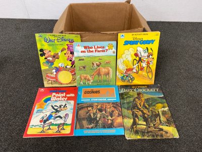 Box of Assorted Vintage Children's Books