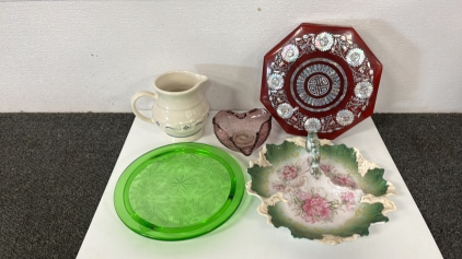 (5) Decorative Dishware