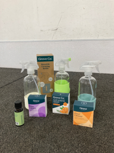 Grove Co. Spary Bottles And Essential Oil Cleaning Supplies