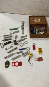 Collection Of Bottle openers & Keychains