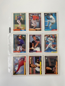 (9) Collectible Sports Cards