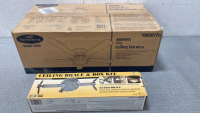 52” ceiling fan and ceiling brace and box kit