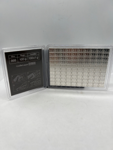 (100) 1 Gram Fine Silver Bars