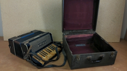 Vintage Galotta Accordion w/Case