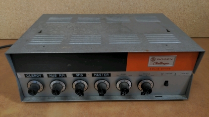Vintage Bogen Challenger Audio System
