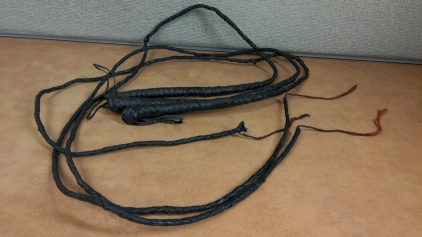 (3) Leather Whips