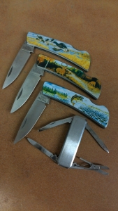 Wildlife Print Pocket Knives, Multi Tool Pocket Knife