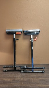 (2) Material Roller Stands