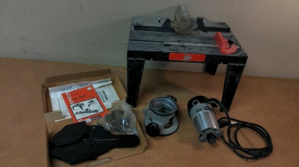 Porter Cable Router w/Table & Accessories