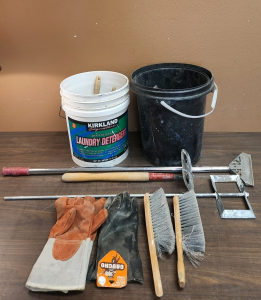 Mixing/Scraping Tools, Brushes & Gloves