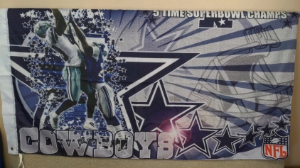 New 3'x5' Flag: Dallas Cowboys