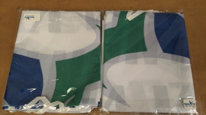 (2) New 3'x5' Flags: Mountain View Mavericks