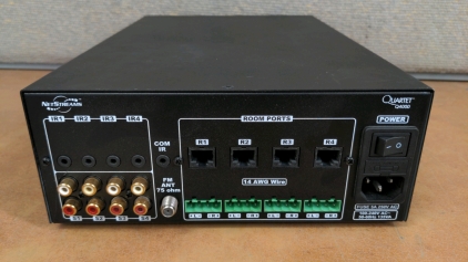 NetStreams Quartet Q4000 Multi-room Audio System Center