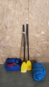 Paddles, Outdoor Games & Sleeping Bag