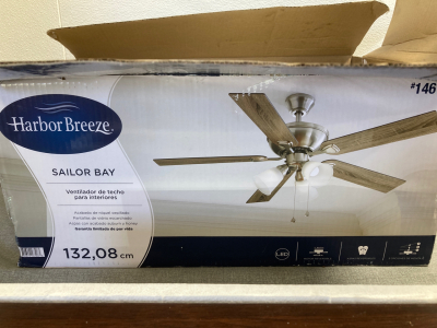 Harbor Breeze: Sailor Bay Ceiling Fan: 1461041