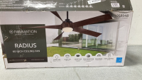 Radius 60” Ceiling Fan