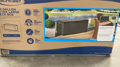 Suncrest 124 Gallon Extra Large Deck Box