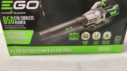 Ego cordless blower