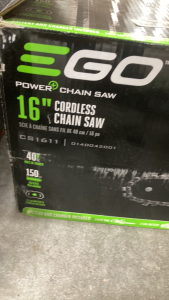 Ego 16” Cordless Chain Saw