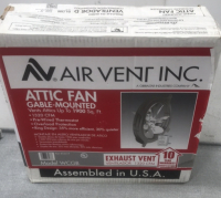 Air Venting Gable Mounted Attic Fan