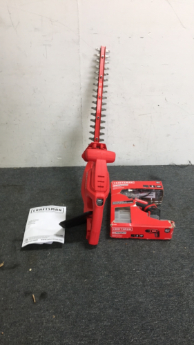 (1) Craftsman 17&rdquo; Corded Hedge Trimmer (1) Craftsman Cordless Pivot Screwdriver