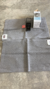 (2) Easy Care Out Door Rugs- Quizel Wall Lantern