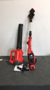 (1)Craftsman 20v Weedwacker leaf Blower Combo Kit With Battery And Charger