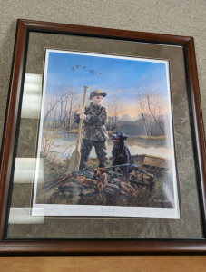 31x26 Framed Ducks Unlimited Proof