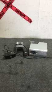 (2) Panasonic Police Dash Cams (1) Panasonic Dash Cam Recorder