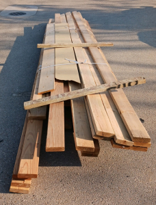 Assorted Building Lumber