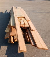 Bundle of Building Lumber