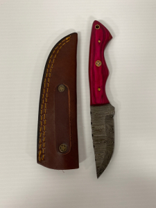 Full Tang Demascus Knife with Sheath