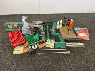 Assorted Reloading Equipment and Accessories