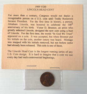 1909 VDB Lincoln Head Cent