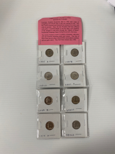 (8) Brilliant Uncirculated Roosevelt Dimes