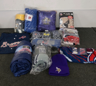 Large Assortment of Sports Memorabilia