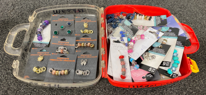 Assorted Jewelry Making Supplies and Beads