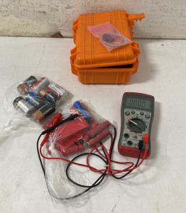 Autranging Multimeter & Batterys