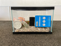 Small Fish Tank With Accessories - Aerator Works, No Leaks