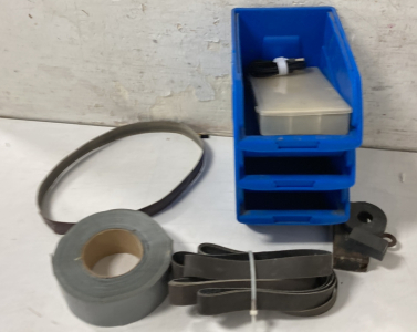 Storage Container and Belt Sanding Strips & Magnets