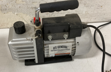 US General 2.5 CFM Vacuum Pump