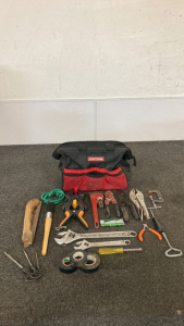 Craftsman Tool Bag With Assorted Tools