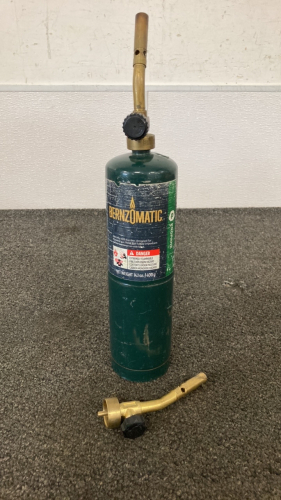 Berzomatic Bottle With (2) Torch Tips